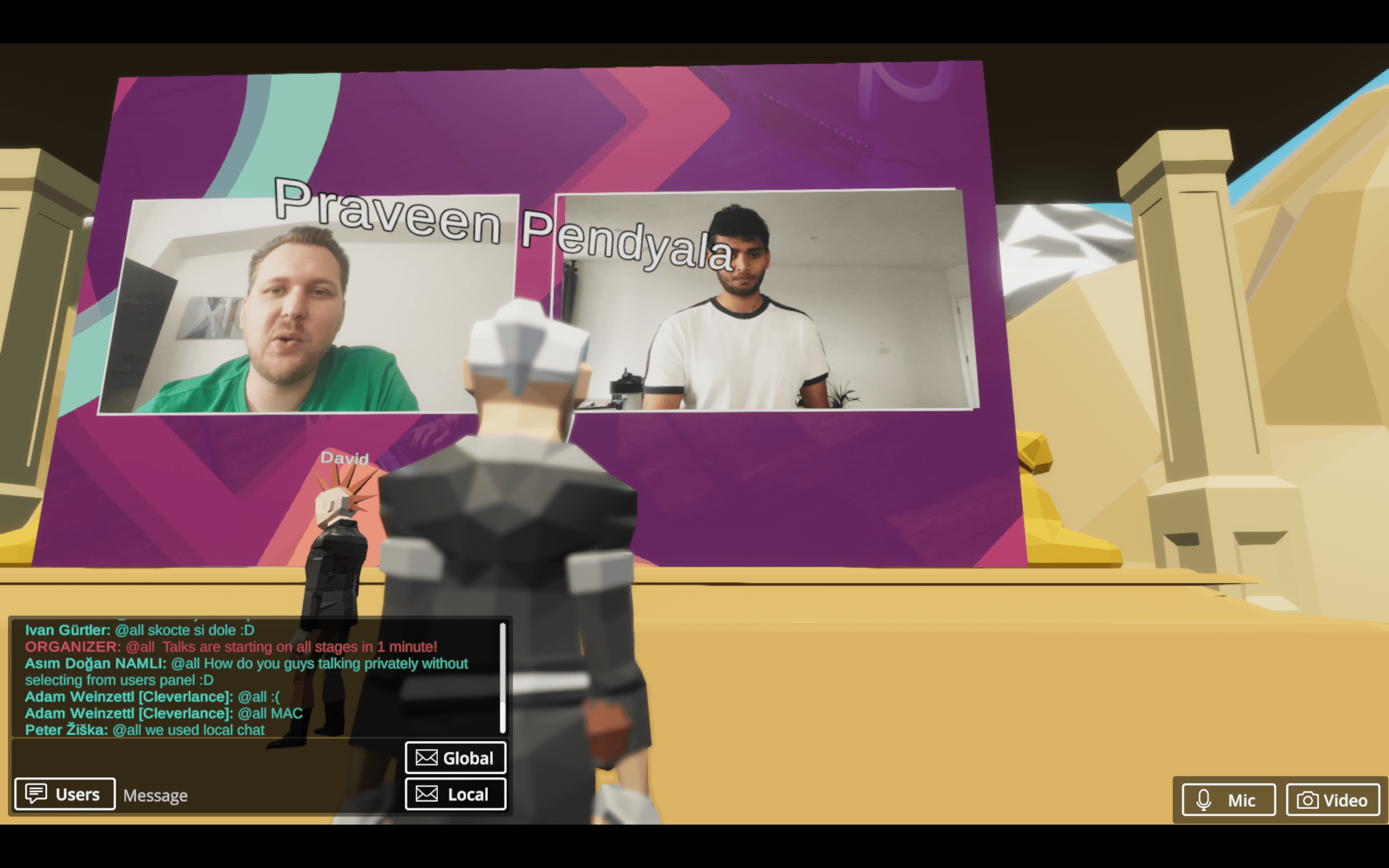 Presenting at the mDevCamp 2020 virtual conference