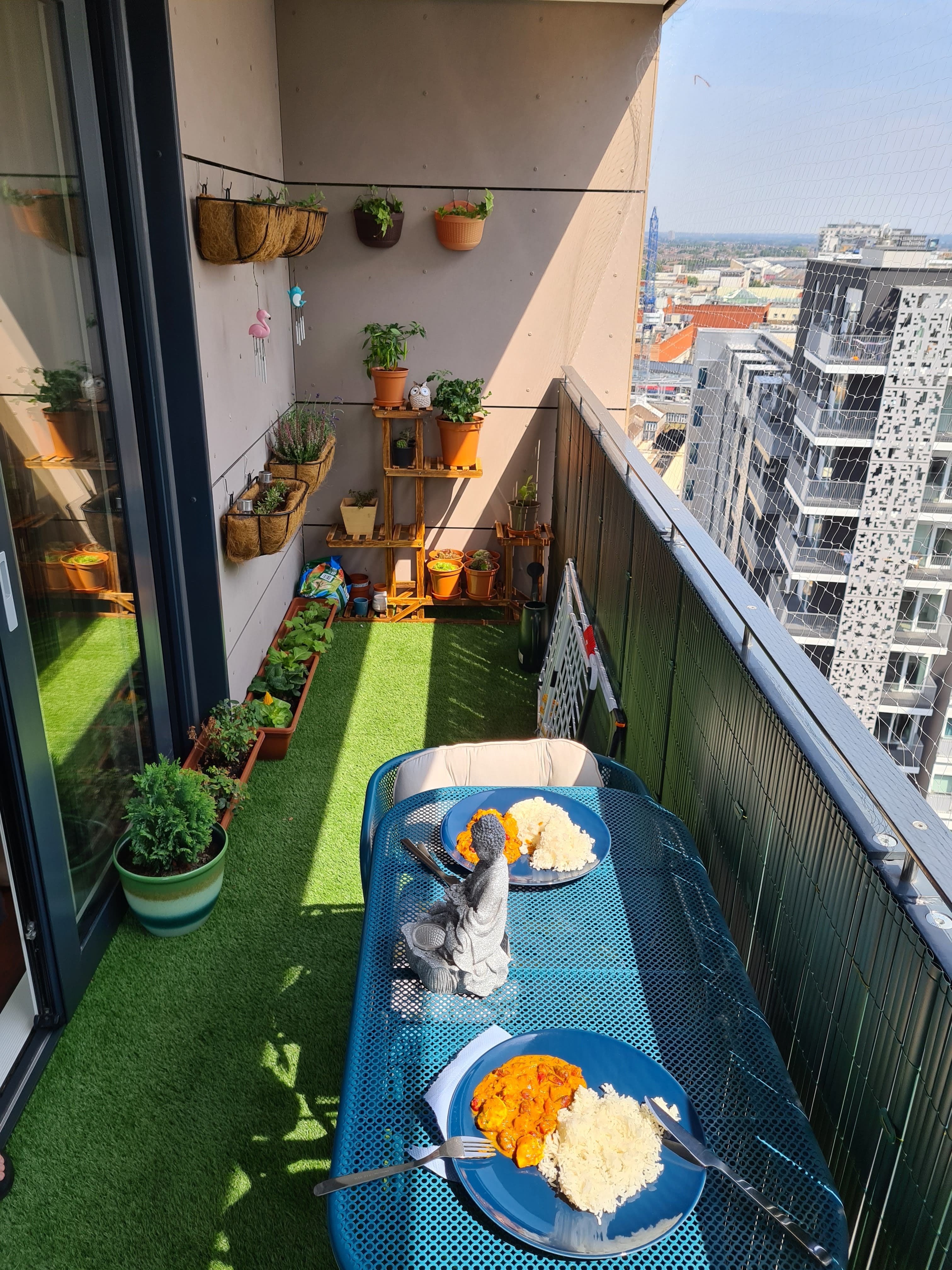 With these improvements, summer in lockdown got slightly more bearable sitting here.